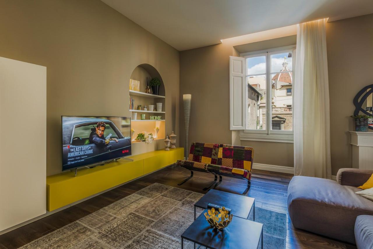 Le Residenze A Firenze - Residenza De Boni Appartamento Con Vista Duomo Luaran gambar